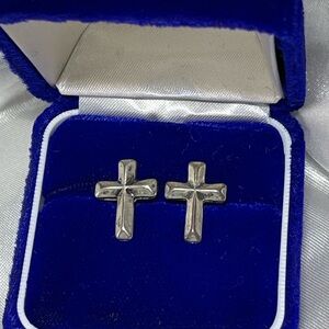Cross earrings!